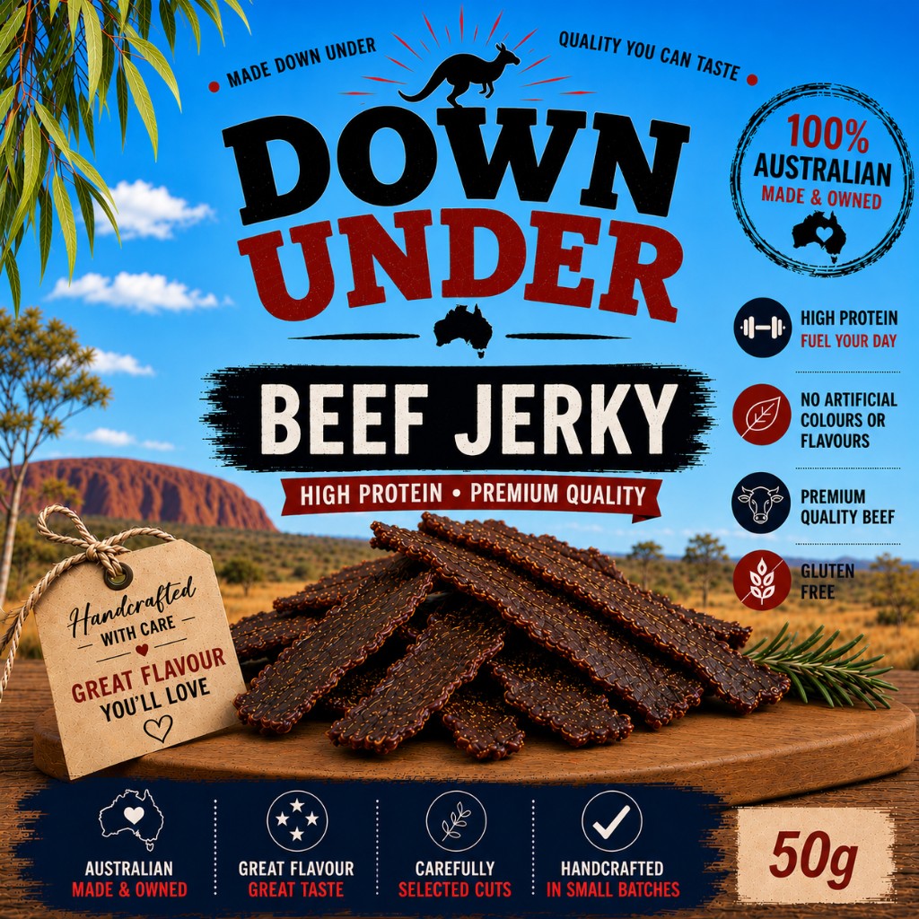 Korean BBQ Beef Jerky — 200g