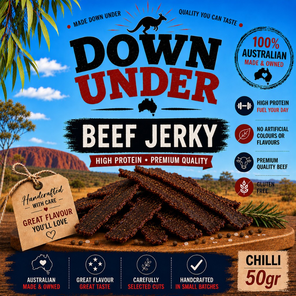 Chilli Beef Jerky — 50g