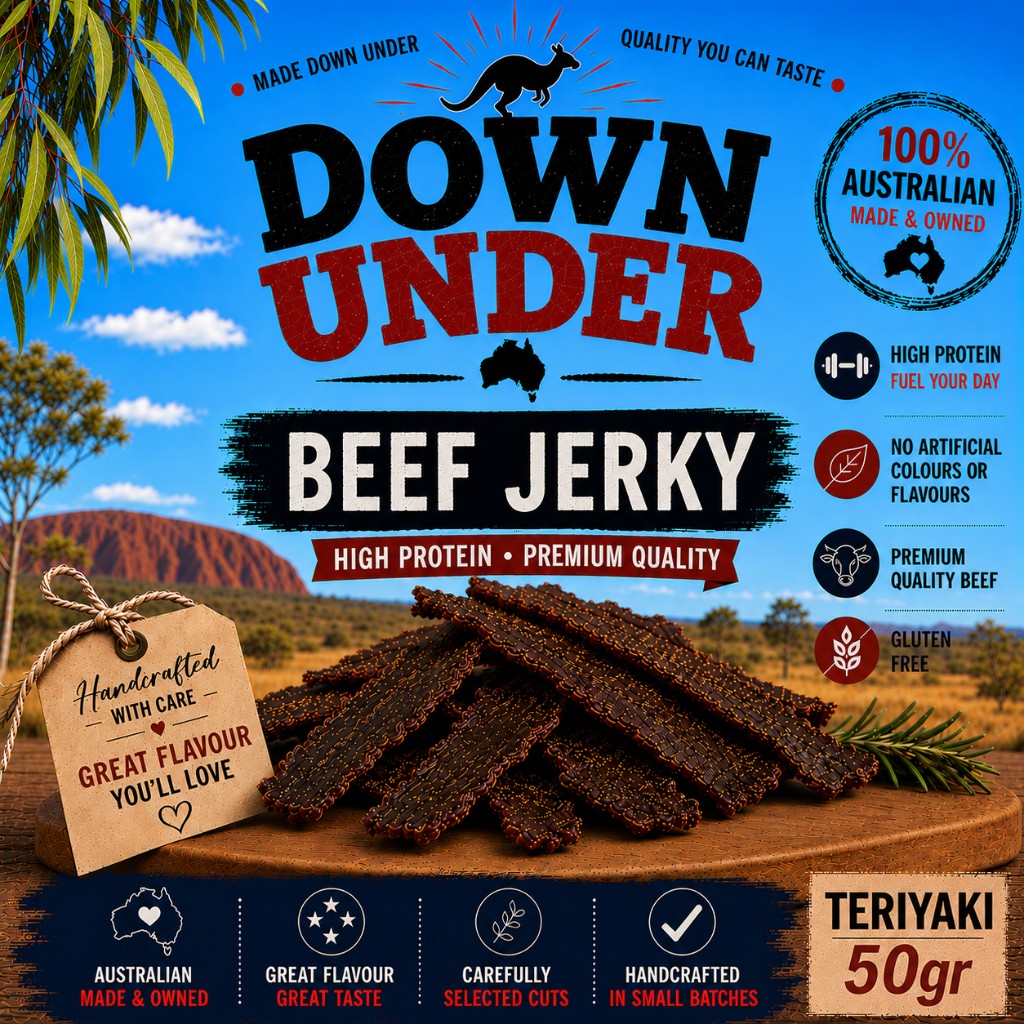 Teriyaki Beef Jerky — 200g